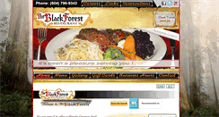 Desktop Screenshot of blackforest-restaurant.com